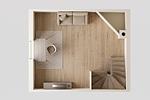 Grundriss - Ferienhaus Haff-Traum mit Kamin, Sauna und Terrasse - Top-Hundeurlaub