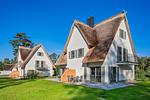 Fassade / Eingang - Ferienhaus Haff-Liebe mit Sauna, Kamin und Sonnenterrasse - Top-Hundeurlaub