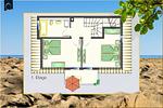 Grundriss - Ferienhaus Haff-Liebe - Top-Hundeurlaub