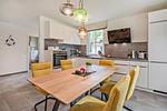 Küche / Küchenzeile - Ferienhaus Seeadler mit Kamin, Sauna und Terrasse - Top-Hundeurlaub