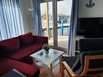 Wohnzimmer - FLOATING HOUSES - "schwimmende Ferienhäuser" in Barth - Haus 1 - Top-Hundeurlaub