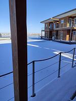 Haus im Schnee - Neu renoviertes schwimmendes Ferienhaus „Fischland“ in Barth - Top-Hundeurlaub