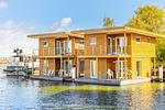 Hauptansicht - FLOATING HOUSES - "schwimmende Ferienhäuser" in Barth - Haus 5 - Top-Hundeurlaub