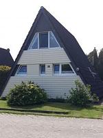 Fassade / Eingang - Nurdachhaus FUEST - Top-Hundeurlaub