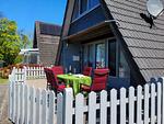 Terrasse - Nurdachhaus ANKERPLATZ JOSSI - Top-Hundeurlaub