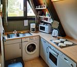 Küche / Küchenzeile - Nurdachhaus KLÄRCHEN - Top-Hundeurlaub