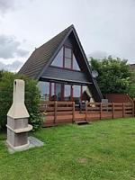 Terrasse - Nurdachhaus PIRATEN WIGWAM - Top-Hundeurlaub