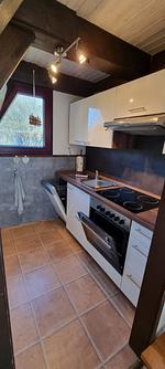 Küche / Küchenzeile - Nurdachhaus PIRATEN WIGWAM - Top-Hundeurlaub