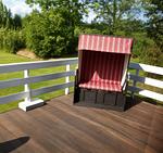 Gartenblick - Nurdachhaus PIRATENWEG 131 - Top-Hundeurlaub