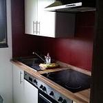 Küche / Küchenzeile - Nurdachhaus PIRATENWEG 131 - Top-Hundeurlaub