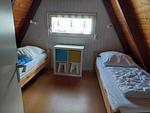 Schlafzimmer - Nurdachhaus HOHER WEG 50 - Top-Hundeurlaub