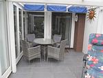 Terrasse - Studiohaus BUNGALOW 187 - Top-Hundeurlaub