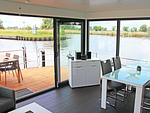 Wohnzimmer - Hausboot - Floating 44 in Ueckermünde - Undine - Top-Hundeurlaub