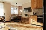 Wohnzimmer - Haus 1 Apartment 2 - Top-Hundeurlaub