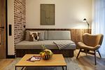 Wohnzimmer - Haus 2 Apartment 6 - Top-Hundeurlaub