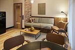 Wohnzimmer - Haus 2 Apartment 6 - Top-Hundeurlaub