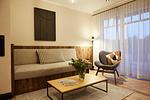 Wohnzimmer - Haus 3 Apartment 2 - Top-Hundeurlaub