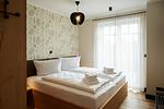 Schlafzimmer - Haus 3 Apartment 6 - Top-Hundeurlaub
