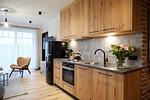 Küche / Küchenzeile - Haus 1 Apartment 8 - Top-Hundeurlaub