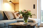 Wohnzimmer - Haus 2 Apartment 11 - Top-Hundeurlaub