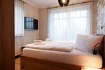 Schlafzimmer - Haus 2 Comfort-Apartment 5 - Top-Hundeurlaub