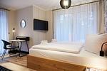 Schlafzimmer - Haus 2 Superior-Apartment 1 - Top-Hundeurlaub