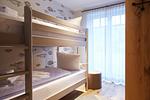 Schlafzimmer - Haus 3 Superior-Apartment 1 - Top-Hundeurlaub