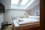 Schlafzimmer - Haus 1 Deluxe-Apartment 9 - Top-Hundeurlaub