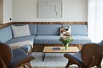 Wohnzimmer - Haus 1 Deluxe-Apartment 9 - Top-Hundeurlaub