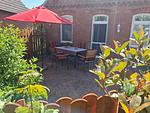 Terrasse - Amei's Huuske Wohnung Tomma EG - Top-Hundeurlaub