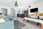 Wohnzimmer - Ferienwohnung Relax by the sea St. Peter-Ording - Top-Hundeurlaub