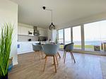 Küche / Küchenzeile - Ferienwohnung Pier 21 Olpenitz - Top-Hundeurlaub