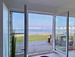 Terrasse - Ferienwohnung Pier 21 Olpenitz - Top-Hundeurlaub