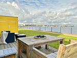 Terrasse - Ferienwohnung Pier 21 Olpenitz - Top-Hundeurlaub