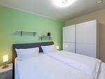 Schlafzimmer - Ferienwohnung KWi 10 OG - "Koje 10" - Top-Hundeurlaub