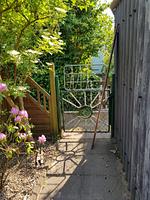 Gartentür - Muschelkästchen OG - Top-Hundeurlaub