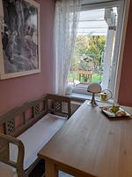 Küche mit Esstisch - Muschelkästchen EG - Top-Hundeurlaub