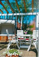 überdachte Terrasse - Appelboom - Top-Hundeurlaub