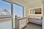 Dat Balle Huus, Badezimmer - Ferienhaus Dat Balle Huus Büsum - Top-Hundeurlaub