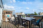 Balkon - Ferienwohnung Janus' Shelter Olpenitz - Top-Hundeurlaub