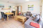 Wohnzimmer - Ferienhaus Strandlust - Top-Hundeurlaub
