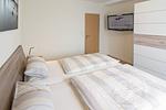 Schlafzimmer - Ferienhaus Strandlust - Top-Hundeurlaub
