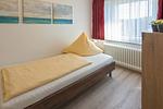 Schlafzimmer - Ferienhaus Strandlust - Top-Hundeurlaub