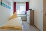 Schlafzimmer - Ferienhaus Strandlust - Top-Hundeurlaub
