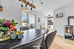 Wohnzimmer - Ferienwohnung Lunas Shelter Olpenitz - Top-Hundeurlaub