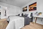 Schlafzimmer - Ferienwohnung Lunas Shelter Olpenitz - Top-Hundeurlaub