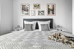 Schlafzimmer - Ferienwohnung Lunas Shelter Olpenitz - Top-Hundeurlaub
