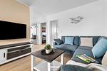 Wohnzimmer - Ferienwohnung Lunas Shelter Olpenitz - Top-Hundeurlaub