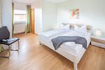 Schlafzimmer - Haus Coordes Wohnung 1 - Top-Hundeurlaub