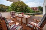 Balkon - Haus Coordes Wohnung 1 - Top-Hundeurlaub